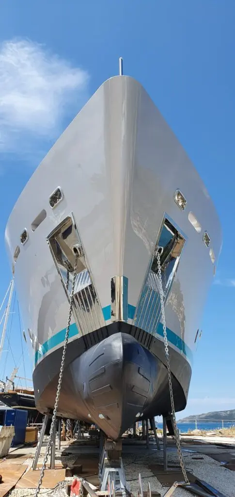 My Deep Story yacht detailing and refinishing in Croatia 2