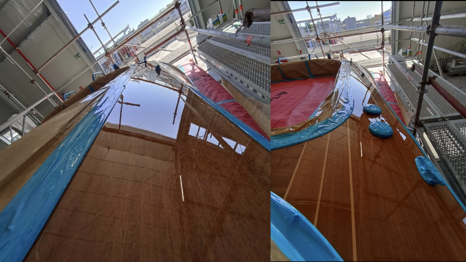 Additional yacht maintenance, repair and finishing work completed by Meštri od Broda 1