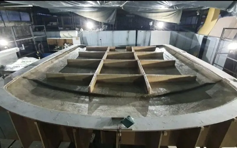 Yacht hardtop painting and refinishing details by Meštri od Broda 6