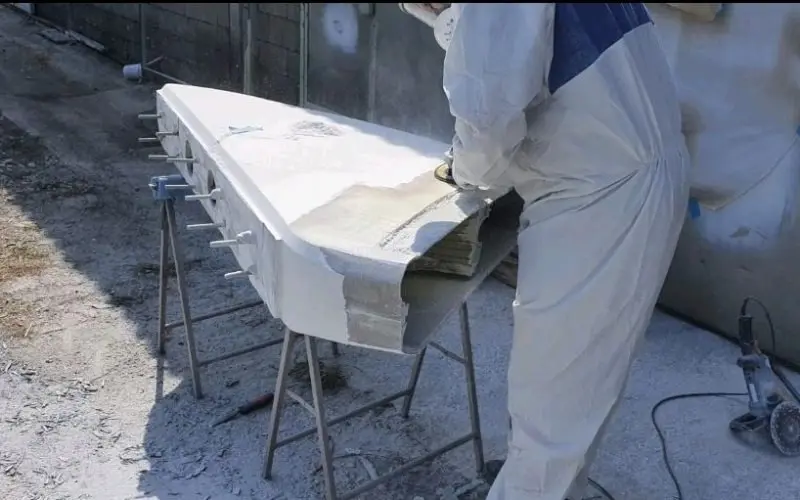 Yacht hardtop painting and refinishing details by Meštri od Broda 7