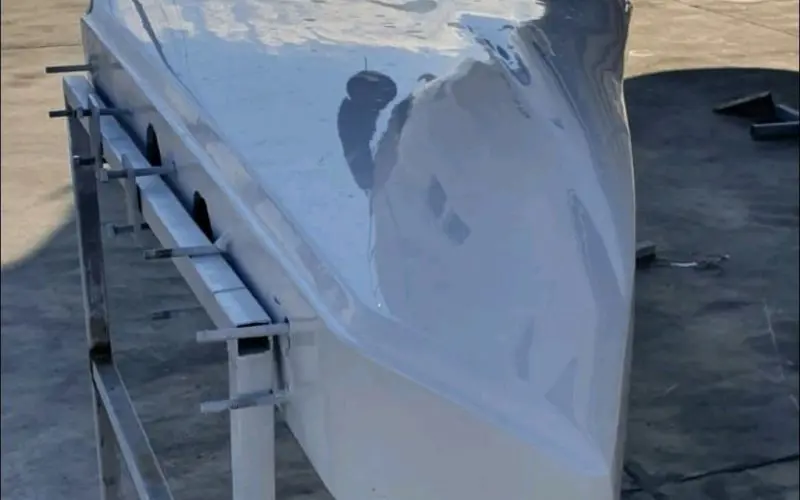 Yacht hardtop painting and refinishing details by Meštri od Broda 10